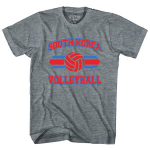 South Korea 90's Volleyball Team Tri-Blend Youth T-shirt - Athletic Grey South Korea 90's Volleyball Team Tri-Blend Youth T-shirt - Athletic Grey