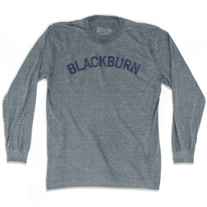 BLACKBURN Adult Tri-Blend Long Sleeve T-shirt - Athletic Grey