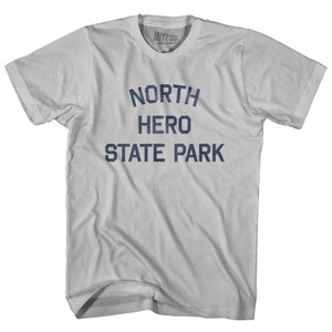 Vermont North Hero State Park Adult Cotton Vintage T-shirt - Cool Grey
