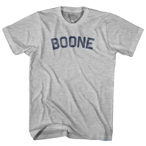BOONE Adult Cotton T-shirt - Grey Heather