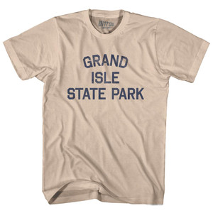 Vermont Grand Isle State Park Adult Cotton Vintage T-shirt - Creme Vermont Grand Isle State Park Adult Cotton Vintage T-shirt - Creme