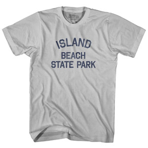 New Jersey Island Beach State Park Adult Cotton Vintage T-shirt - Cool Grey New Jersey Island Beach State Park Adult Cotton Vintage T-shirt - Cool Grey