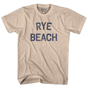 New Hampshire Rye Beach Adult Cotton Vintage T-shirt - Creme New Hampshire Rye Beach Adult Cotton Vintage T-shirt - Creme