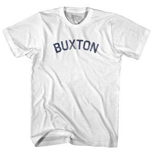 North Carolina Buxton Womens Cotton Junior Cut Vintage T-shirt-White North Carolina Buxton Womens Cotton Junior Cut Vintage T-shirt-White