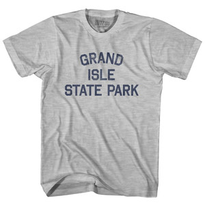 Vermont Grand Isle State Park Adult Cotton Vintage T-shirt - Grey Heather Vermont Grand Isle State Park Adult Cotton Vintage T-shirt - Grey Heather
