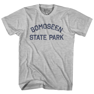 Vermont Bomoseen State Park Adult Cotton Vintage T-shirt - Grey Heather Vermont Bomoseen State Park Adult Cotton Vintage T-shirt - Grey Heather