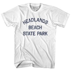 Ohio Headlands Beach State Park Adult Cotton Vintage T-shirt - White Ohio Headlands Beach State Park Adult Cotton Vintage T-shirt - White