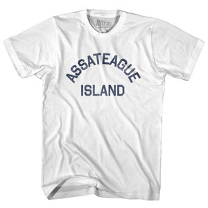 Maryland Assateague Island Adult Cotton Vintage T-shirt - White