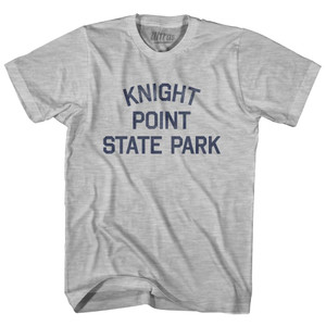 Vermont Knight Point State Park Youth Cotton Vintage T-shirt - Grey Heather