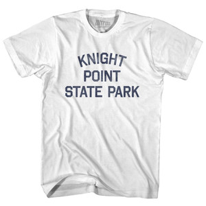 Vermont Knight Point State Park Youth Cotton Vintage T-shirt - White