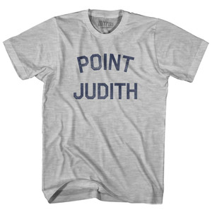 Rhode Island Point Judith Youth Cotton Vintage T-shirt - Grey Heather