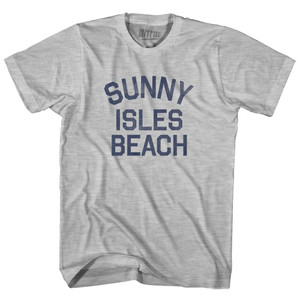 Florida Sunny Isles Beach Adult Cotton Vintage T-shirt - Grey Heather Florida Sunny Isles Beach Adult Cotton Vintage T-shirt - Grey Heather