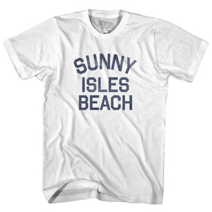 Florida Sunny Isles Beach Youth Cotton Vintage T-shirt - White Florida Sunny Isles Beach Youth Cotton Vintage T-shirt - White