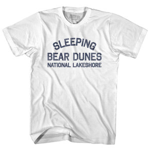 Michigan Sleeping Bear Dunes National Lakeshore Youth Cotton Vintage T-shirt - White Michigan Sleeping Bear Dunes National Lakeshore Youth Cotton Vintage T-shirt - White