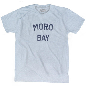 California Morro Bay Adult Tri-Blend Vintage T-shirt - Athletic White California Morro Bay Adult Tri-Blend Vintage T-shirt - Athletic White