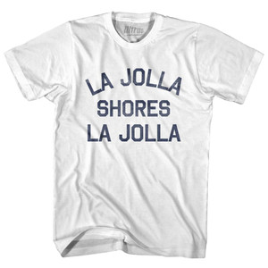 California La Jolla Shores, La jolla Youth Cotton Vintage T-shirt - White California La Jolla Shores, La jolla Youth Cotton Vintage T-shirt - White