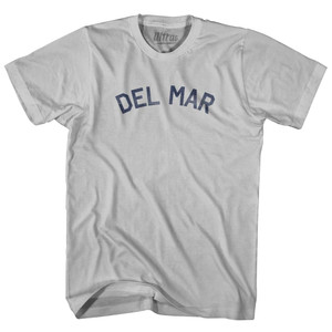 California Del Mar Adult Cotton Vintage T-shirt - Cool Grey