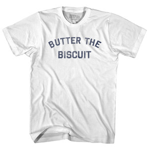 Butter The Biscuit Youth Cotton T-shirt - White Butter The Biscuit Youth Cotton T-shirt - White