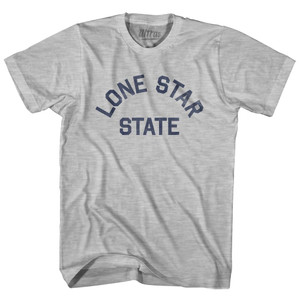 Texas Lone Star State Nickname Youth Cotton T-shirt-Grey Heather Texas Lone Star State Nickname Youth Cotton T-shirt-Grey Heather