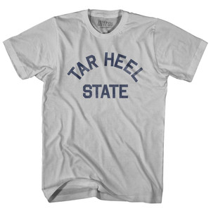 North Carolina Tar Heel State Nickname Adult Cotton T-shirt - Cool Grey North Carolina Tar Heel State Nickname Adult Cotton T-shirt - Cool Grey