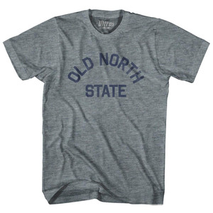 North Carolina Old North State Nickname Womens Tri-Blend Junior Cut T-Shirt - Athletic Grey North Carolina Old North State Nickname Womens Tri-Blend Junior Cut T-Shirt - Athletic Grey
