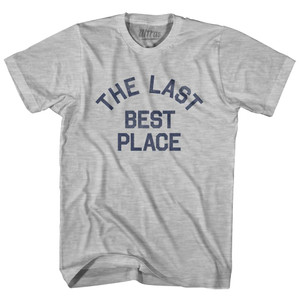 Montana The Last Best Place Nickname Adult Cotton T-shirt - Grey Heather Montana The Last Best Place Nickname Adult Cotton T-shirt - Grey Heather