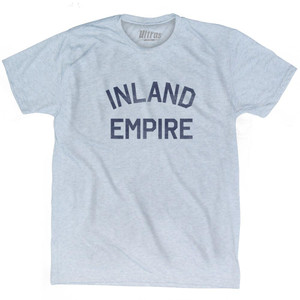 Illinois Inland Empire Nickname Adult Tri-Blend T-shirt - Athletic White