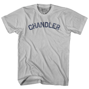 CHANDLER Adult Cotton T-shirt - Cool Grey