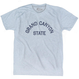 Arizona Grand Canyon Nickname Adult Tri-Blend T-shirt - Athletic White Arizona Grand Canyon Nickname Adult Tri-Blend T-shirt - Athletic White