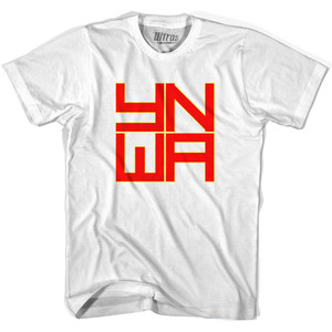 Liverpool YNWA Womens Cotton Soccer Junior Cut T-shirt - White Liverpool YNWA Womens Cotton Soccer Junior Cut T-shirt - White