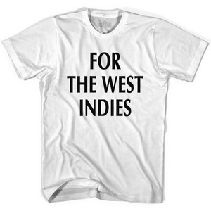 ARS Henry Soccer For the West Indies Womens Cotton Soccer Junior Cut T-shirt-White ARS Henry Soccer For the West Indies Womens Cotton Soccer Junior Cut T-shirt-White