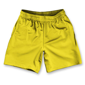 Yellow Athletic Running Fitness Exercise Shorts 7" Inseam Made in USA - Yellow Yellow Athletic Running Fitness Exercise Shorts 7" Inseam Made in USA - Yellow