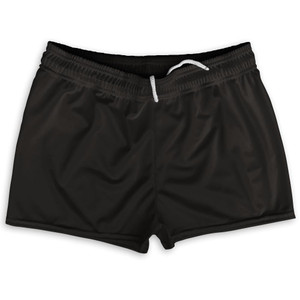 Black Shorty Short Gym Shorts 2.5"Inseam Made in USA - Black Black Shorty Short Gym Shorts 2.5"Inseam Made in USA - Black