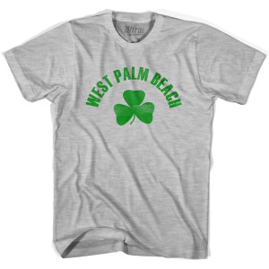 West Palm Beach Shamrock Youth Cotton T-shirt - Grey Heather West Palm Beach Shamrock Youth Cotton T-shirt - Grey Heather