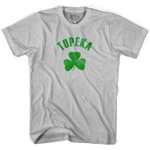 Topeka Shamrock Cotton T-shirt - Cool Grey