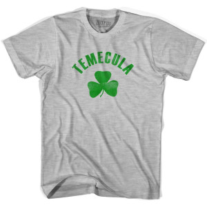 Temecula Shamrock Cotton T-shirt - Grey Heather