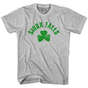 Sioux Falls Shamrock Youth Cotton T-shirt - Grey Heather