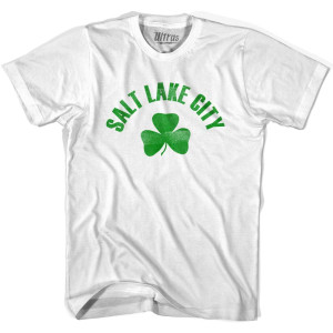 Salt Lake Shamrock Womens Cotton T-shirt - White