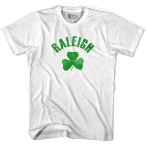 Raleigh Shamrock Youth Cotton T-shirt-White