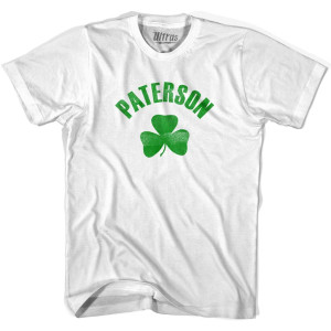 Paterson Shamrock Youth Cotton T-shirt - White
