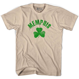 Memphis Shamrock Cotton T-shirt - Creme