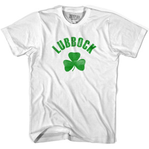 Lubbock Shamrock Youth Cotton T-shirt - White Lubbock Shamrock Youth Cotton T-shirt - White