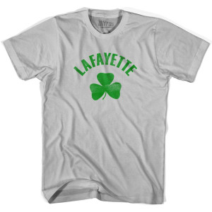 Lafayette Shamrock Cotton T-shirt - Cool Grey
