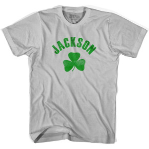 Jackson Shamrock Cotton T-shirt - Cool Grey
