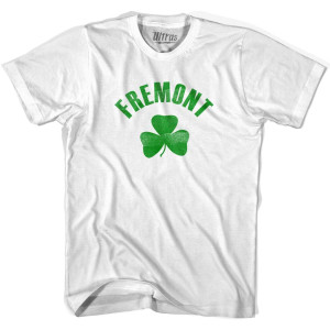 Fremont Shamrock Youth Cotton T-shirt - White Fremont Shamrock Youth Cotton T-shirt - White