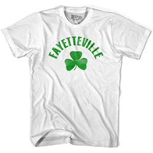 Fayetteville Shamrock Cotton T-shirt - White