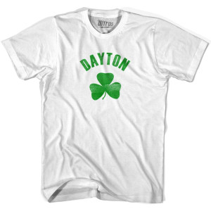 Dayton Shamrock Cotton T-shirt - White