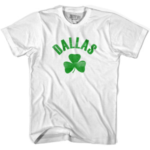 Dallas Shamrock Youth Cotton T-shirt - White