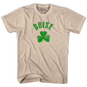 Boise Shamrock Cotton T-shirt - Creme