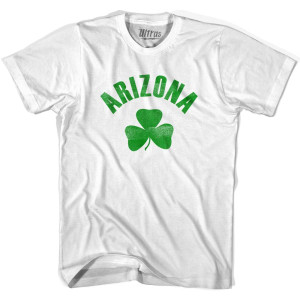 Arizona State Shamrock Youth Cotton T-shirt - White Arizona State Shamrock Youth Cotton T-shirt - White